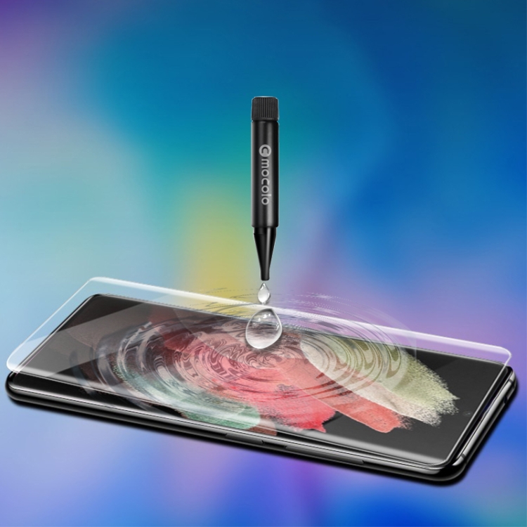 Pour Samsung Galaxy S22 Ultra 5G mocolo 9H Film de verre trempé UV 3D