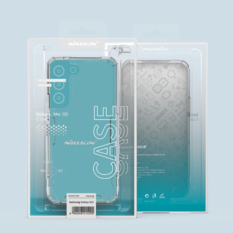 For Samsung Galaxy S22+ 5G NILLKIN PC + TPU Phone Case(Blue) For Samsung Galaxy S22+ 5G NILLKIN PC + TPU Phone Case(Blue)