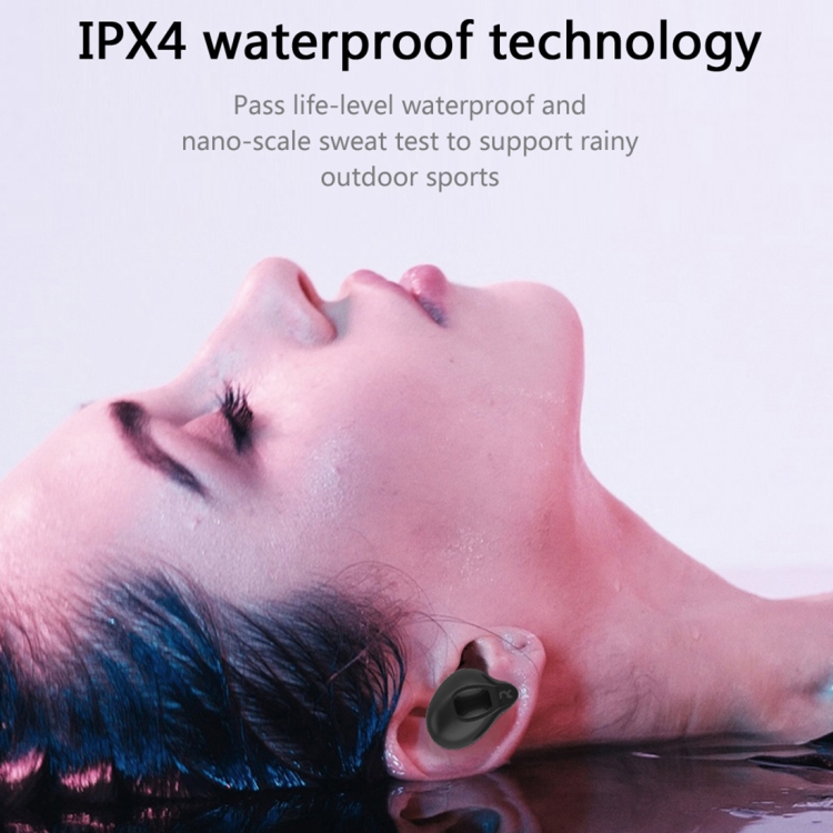 HAMTOD A1 TWS IPX4 Waterproof Bluetooth 5.0 Smart Bluetooth Earphone with Digital Display & Charging Box, Support Siri & HD Call(Black) HAMTOD A1 TWS IPX4 Waterproof Bluetooth 5.0 Smart Bluetooth Earphone with Digital Display & Charging Box, Support Siri & HD Call(Black)