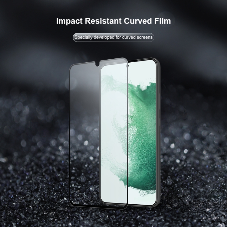 For Samsung Galaxy S22 5G NILLKIN Impact Resistant CurvedSurface Tempered Glass Film For Samsung Galaxy S22 5G NILLKIN Impact Resistant CurvedSurface Tempered Glass Film