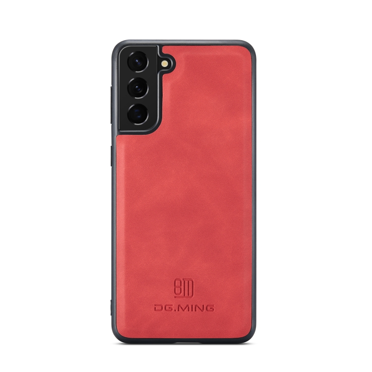 For Samsung Galaxy S22+ 5G DG.MING M2 Series 3-Fold Multi Card Bag Back Cover Phone Case(Red) For Samsung Galaxy S22+ 5G DG.MING M2 Series 3-Fold Multi Card Bag Back Cover Phone Case(Red)