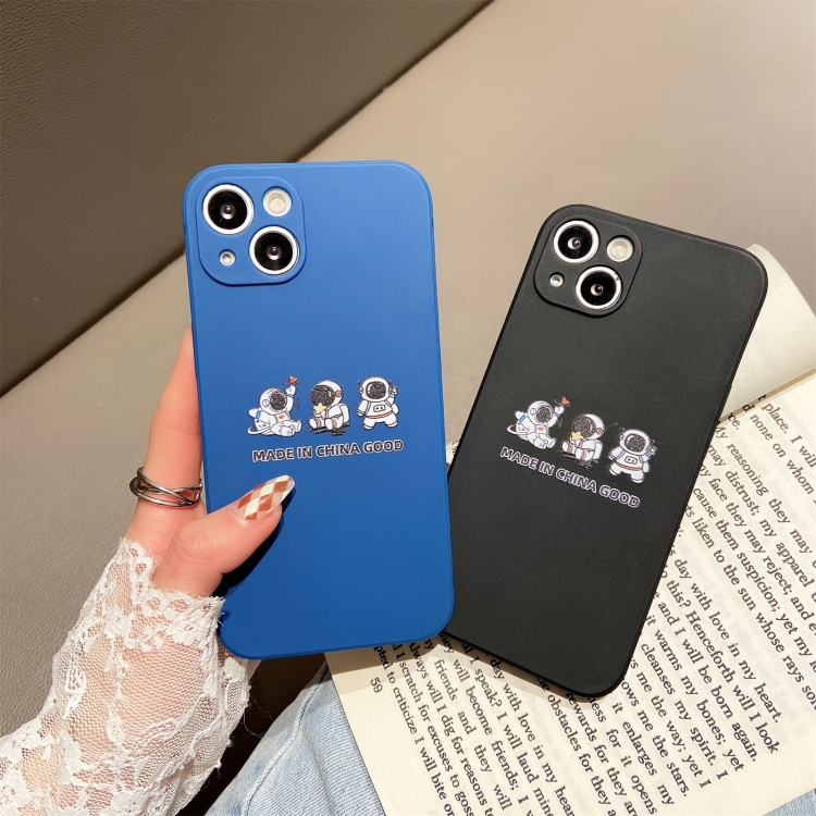 For iPhone 11 Pro Max Aerospace Pattern TPU Phone Case (Astronaut Buddy Black) For iPhone 11 Pro Max Aerospace Pattern TPU Phone Case (Astronaut Buddy Black)
