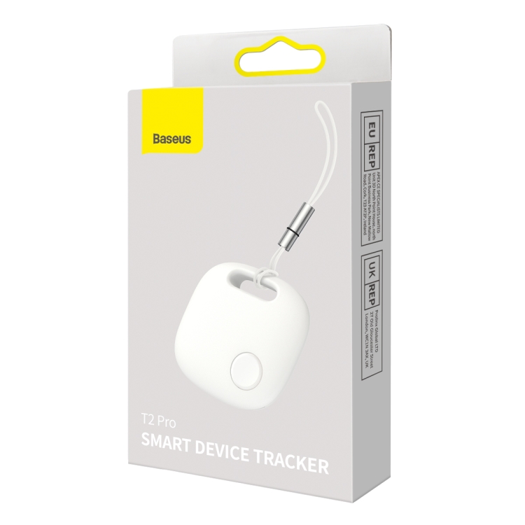 BASEUS FMTP000002 T2 PRO SMART Anti-Lost Alarm Locator Tracker (White) - 7