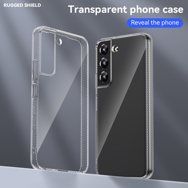 For Samsung Galaxy S22+ 5G High Transparent TPU Shockproof Phone Case - 2