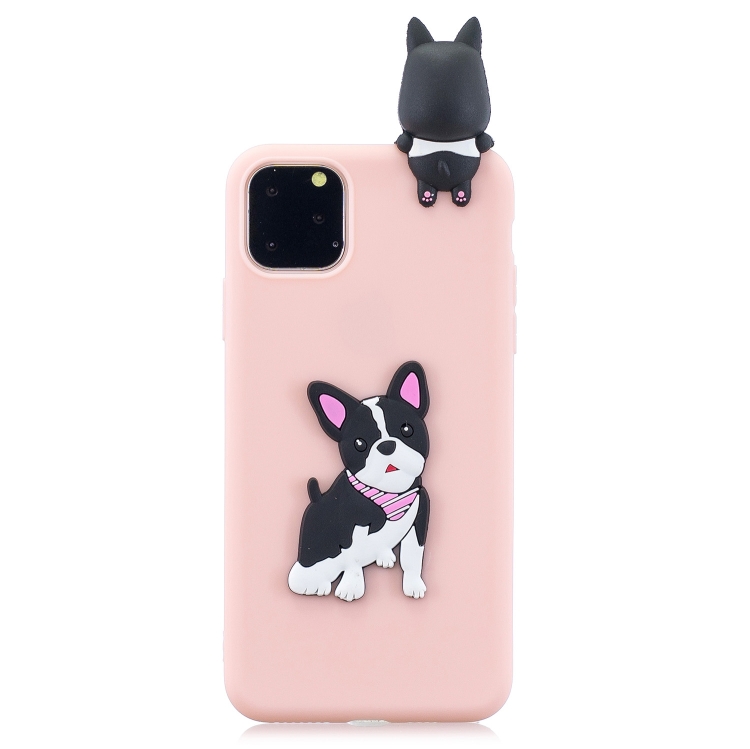 For iPhone 11 3D Cartoon Pattern Shockproof TPU Protective Case(Cute Dog) For iPhone 11 3D Cartoon Pattern Shockproof TPU Protective Case(Cute Dog)