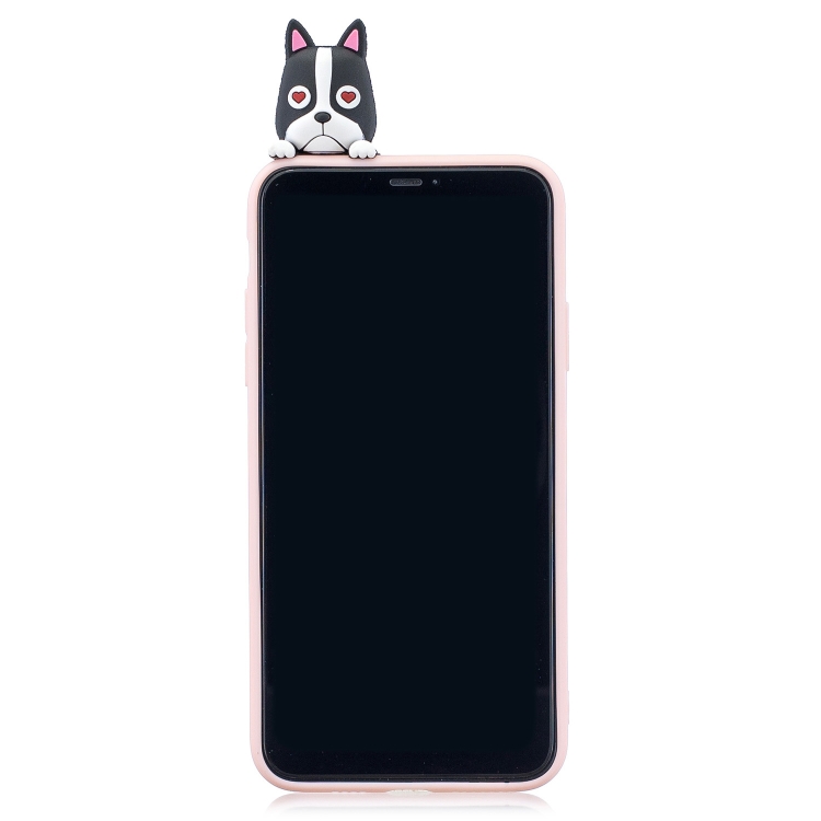 For iPhone 11 3D Cartoon Pattern Shockproof TPU Protective Case(Cute Dog) For iPhone 11 3D Cartoon Pattern Shockproof TPU Protective Case(Cute Dog)