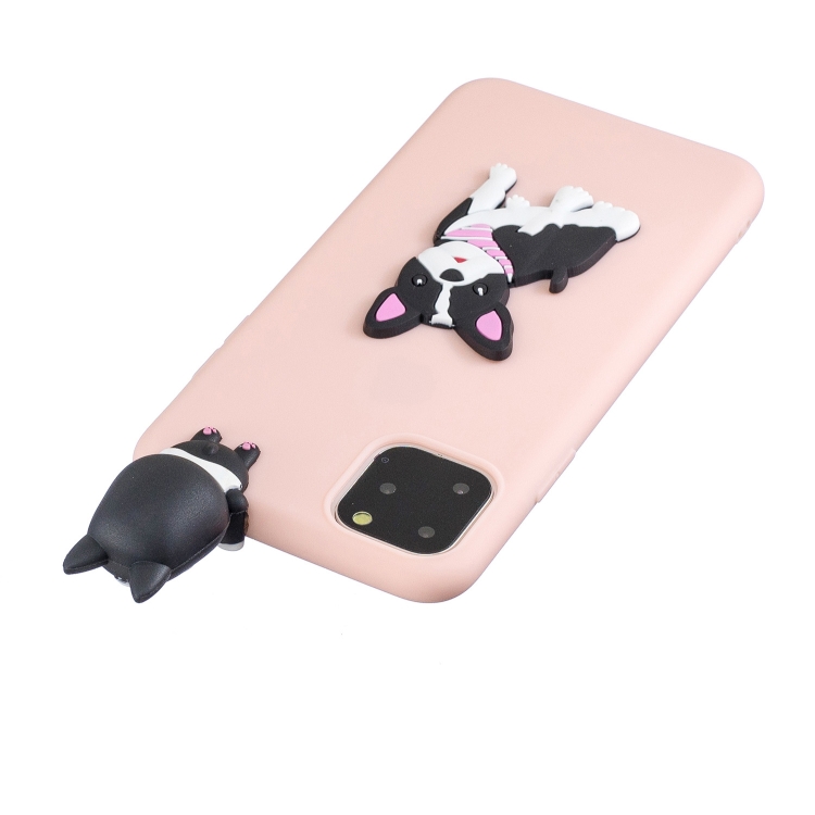 For iPhone 11 3D Cartoon Pattern Shockproof TPU Protective Case(Cute Dog) For iPhone 11 3D Cartoon Pattern Shockproof TPU Protective Case(Cute Dog)