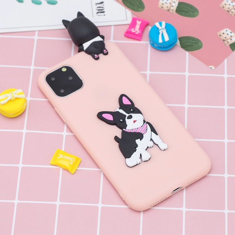 For iPhone 11 3D Cartoon Pattern Shockproof TPU Protective Case(Cute Dog) For iPhone 11 3D Cartoon Pattern Shockproof TPU Protective Case(Cute Dog)