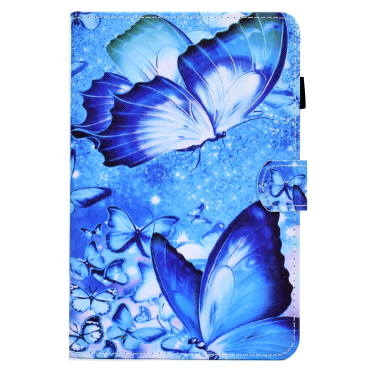 Sewing Pen Slot Leather Tablet Case For iPad mini 2019 / 4 / 3 / 2 / 1(Butterflies) Sewing Pen Slot Leather Tablet Case For iPad mini 2019 / 4 / 3 / 2 / 1(Butterflies)