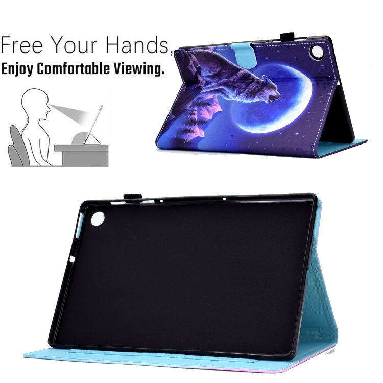 Per Lenovo Tab M10 Plus Securitrici per tablet in pelle a penna