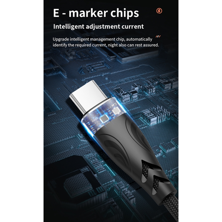 ADC-008 30W USB-C / Type-C to 8 Pin Fast Charge Data Cable, Cable Length:2m(Black Grey) ADC-008 30W USB-C / Type-C to 8 Pin Fast Charge Data Cable, Cable Length:2m(Black Grey)
