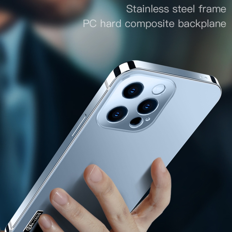 For iPhone 12 Stainless Steel Frame + PC Phone Case(Gold) For iPhone 12 Stainless Steel Frame + PC Phone Case(Gold)