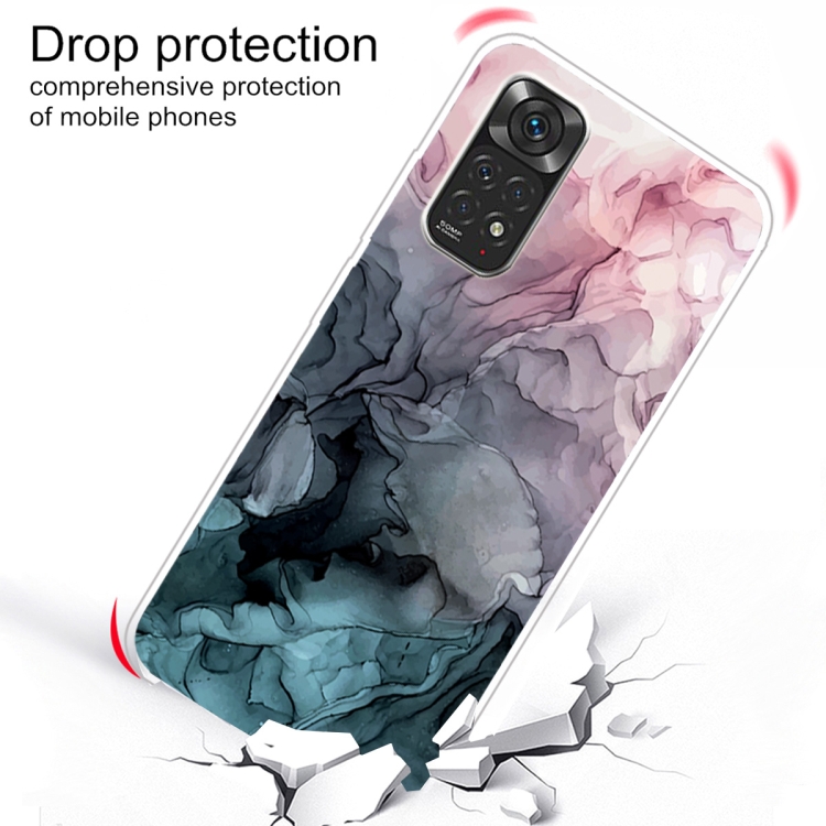 For Xiaomi Redmi Note 11 Global / Note 11S Abstract Marble Pattern 