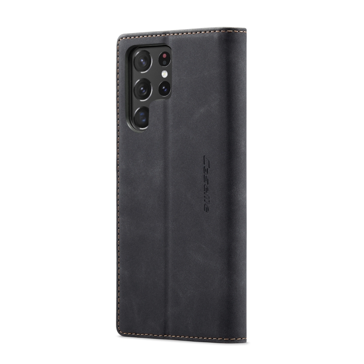 For Samsung Galaxy S22 Ultra 5G CaseMe 013 Multifunctional Leather Phone Case(Black) For Samsung Galaxy S22 Ultra 5G CaseMe 013 Multifunctional Leather Phone Case(Black)