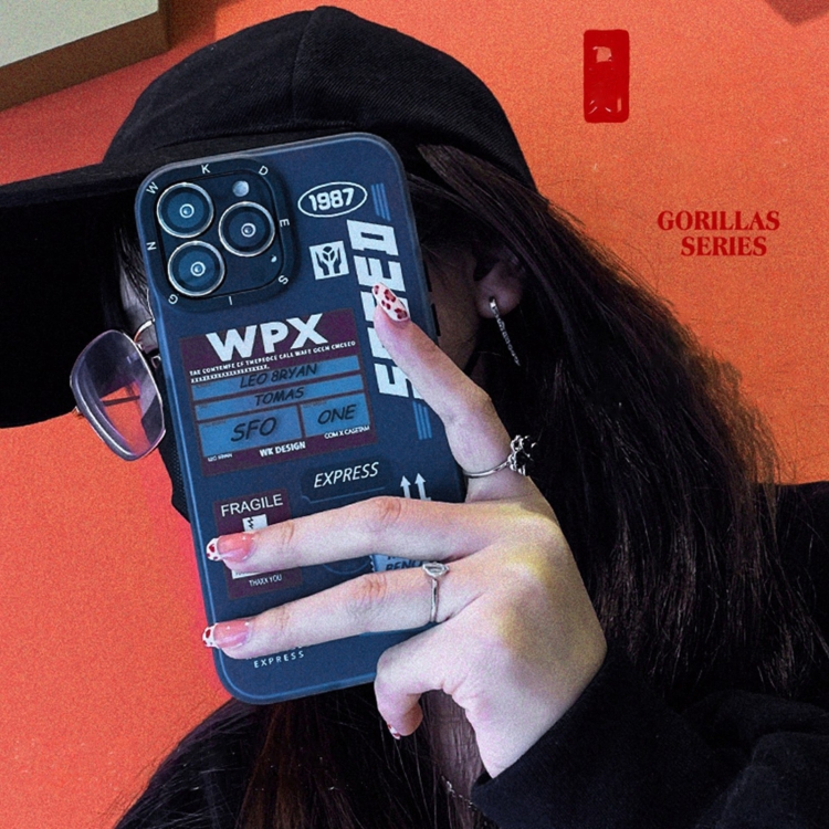 For iPhone 13 Pro Max WK WPC-015 Gorillas Series Cool PC + TPU Phone Case (WGC-011) For iPhone 13 Pro Max WK WPC-015 Gorillas Series Cool PC + TPU Phone Case (WGC-011)