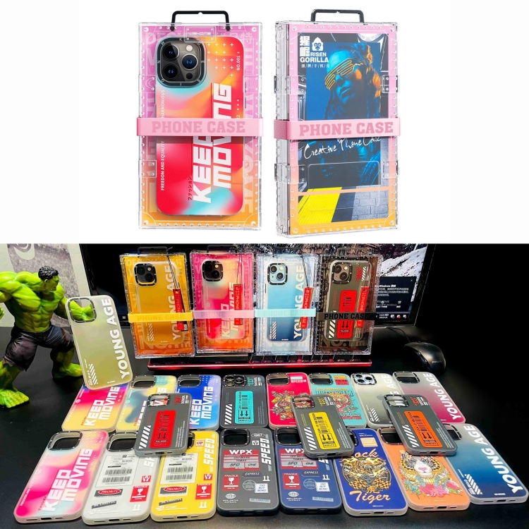 For iPhone 13 Pro Max WK WPC-015 Gorillas Series Cool PC + TPU Phone Case (WGC-011) For iPhone 13 Pro Max WK WPC-015 Gorillas Series Cool PC + TPU Phone Case (WGC-011)