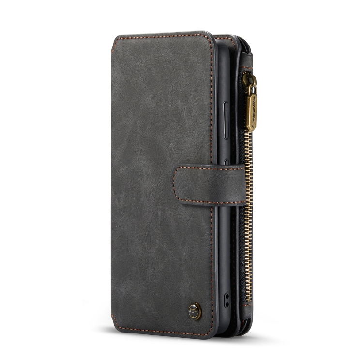 For Samsung Galaxy S22 5G CaseMe-007 Detachable Multifunctional Leather Phone Case(Black) For Samsung Galaxy S22 5G CaseMe-007 Detachable Multifunctional Leather Phone Case(Black)