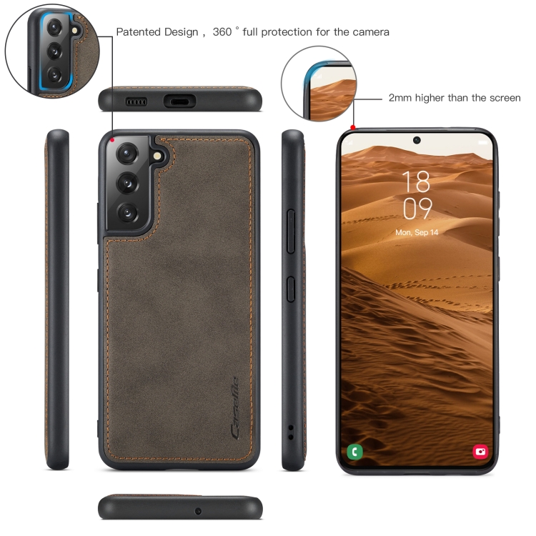 For Samsung Galaxy S22+ 5G CaseMe 018 Detachable Multi-functional Leather Phone Case(Brown) For Samsung Galaxy S22+ 5G CaseMe 018 Detachable Multi-functional Leather Phone Case(Brown)