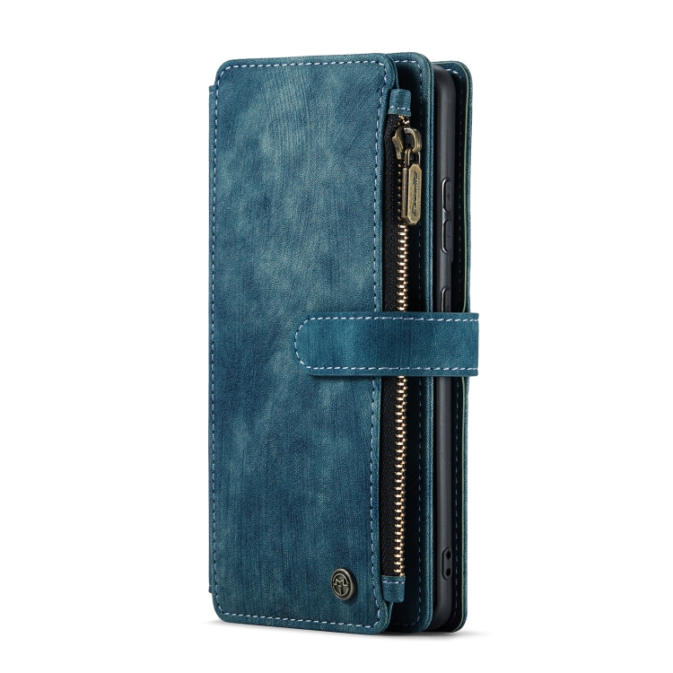 For Samsung Galaxy S22 5G CaseMe C30 Multifunctional Phone Leather Case with Holder & Card Slot & Wallet(Blue) For Samsung Galaxy S22 5G CaseMe C30 Multifunctional Phone Leather Case with Holder & Card Slot & Wallet(Blue)