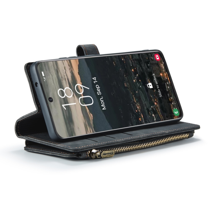 For Samsung Galaxy S22+ 5G CaseMe C30 Multifunctional Phone Leather Case with Holder & Card Slot & Wallet(Black) For Samsung Galaxy S22+ 5G CaseMe C30 Multifunctional Phone Leather Case with Holder & Card Slot & Wallet(Black)
