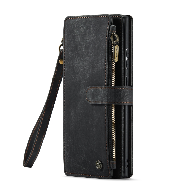 For Samsung Galaxy S22 Ultra 5G CaseMe C30 Multifunctional Phone Leather Case with Holder & Card Slot & Wallet(Black) For Samsung Galaxy S22 Ultra 5G CaseMe C30 Multifunctional Phone Leather Case with Holder & Card Slot & Wallet(Black)