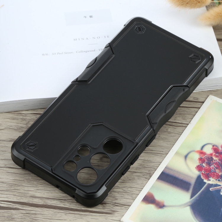 For Samsung Galaxy S21 Ultra 5G Non-slip Armor Phone Case(Black) For Samsung Galaxy S21 Ultra 5G Non-slip Armor Phone Case(Black)
