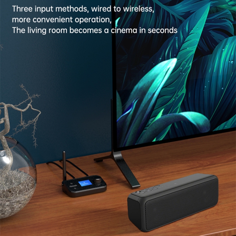 C41 3 in 1 Optical Fiber Bluetooth 5.0 Audio Adapter Receiver Transmitter with LCD Screen C41 3 in 1 Optical Fiber Bluetooth 5.0 Audio Adapter Receiver Transmitter with LCD Screen
