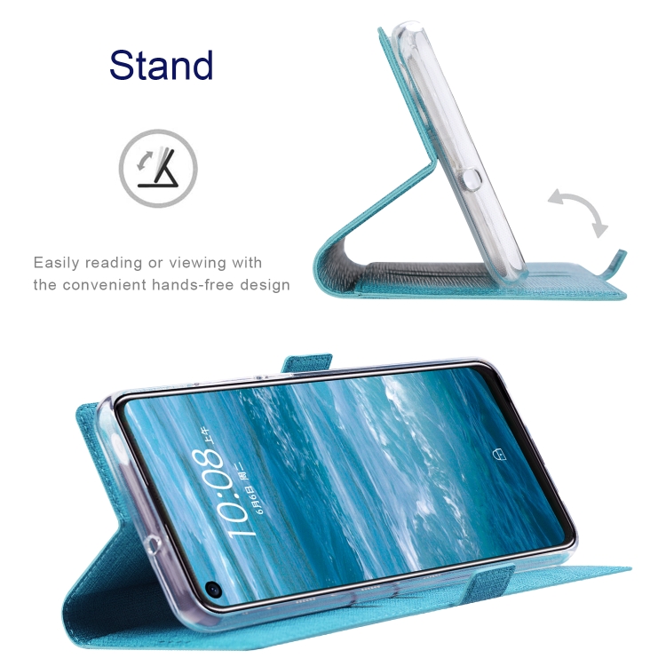 For Samsung Galaxy S22 5G ViLi K Series Magnetic Buckle Leather Phone Case(Blue) For Samsung Galaxy S22 5G ViLi K Series Magnetic Buckle Leather Phone Case(Blue)