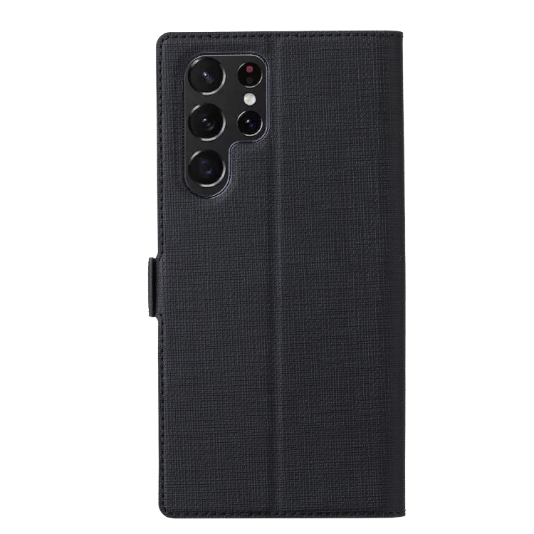 For Samsung Galaxy S22 Ultra 5G ViLi K Series Magnetic Buckle Leather Phone Case(Black) For Samsung Galaxy S22 Ultra 5G ViLi K Series Magnetic Buckle Leather Phone Case(Black)