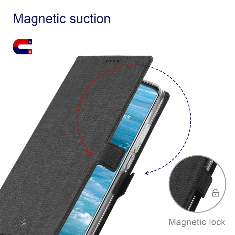 For Samsung Galaxy S22 Ultra 5G ViLi K Series Magnetic Buckle Leather Phone Case(Black) For Samsung Galaxy S22 Ultra 5G ViLi K Series Magnetic Buckle Leather Phone Case(Black)