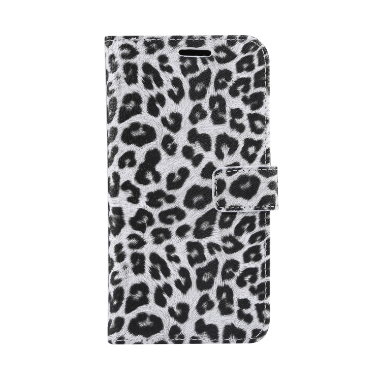 For Samsung Galaxy S22 5G Leopard Pattern Flip Leather Phone Case(White) For Samsung Galaxy S22 5G Leopard Pattern Flip Leather Phone Case(White)