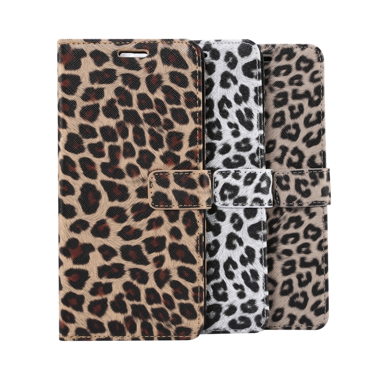 For Samsung Galaxy S22 5G Leopard Pattern Flip Leather Phone Case(White) For Samsung Galaxy S22 5G Leopard Pattern Flip Leather Phone Case(White)