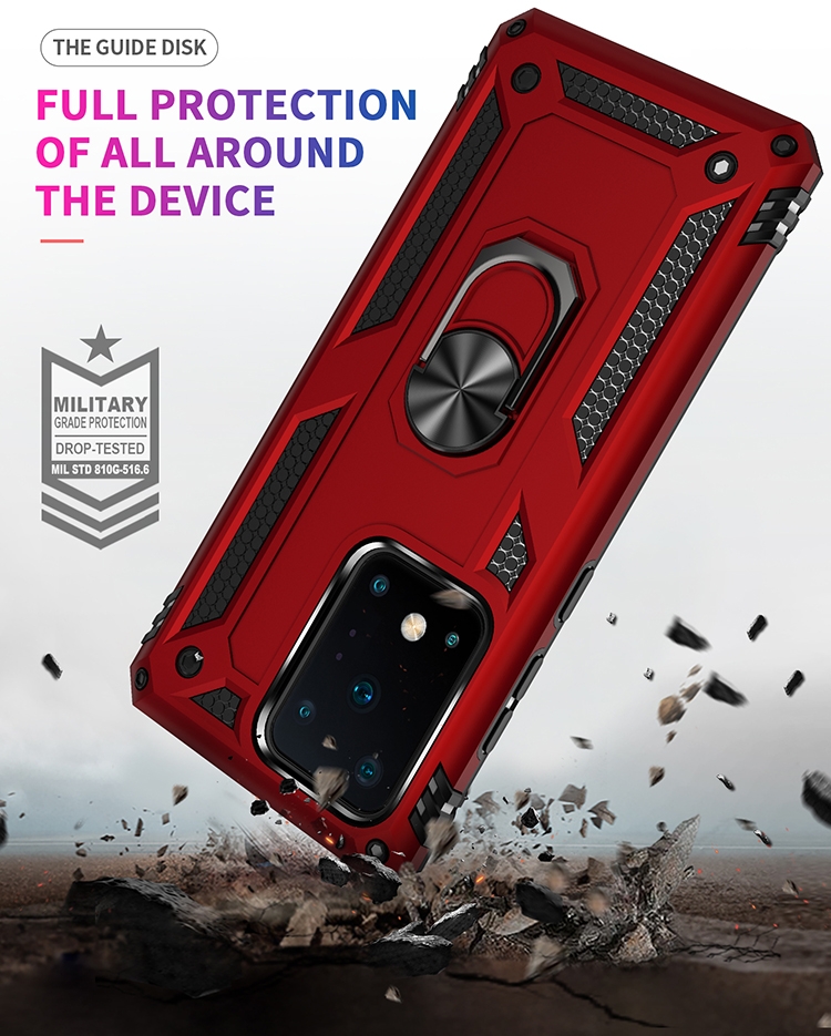 For Galaxy S20 Ultra Shockproof TPU + PC Protective Case with 360 Degree Rotating Holder(Silver) For Galaxy S20 Ultra Shockproof TPU + PC Protective Case with 360 Degree Rotating Holder(Silver)