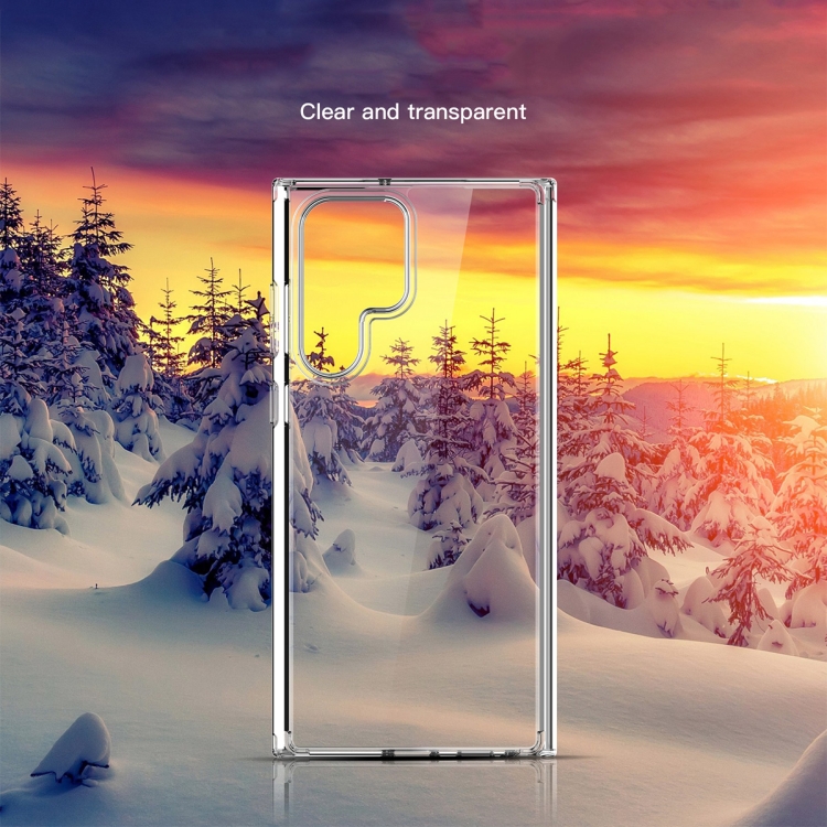 For Samsung Galaxy S22 5G Crystal Clear Series PC + TPU Phone Case(Transparent) For Samsung Galaxy S22 5G Crystal Clear Series PC + TPU Phone Case(Transparent)