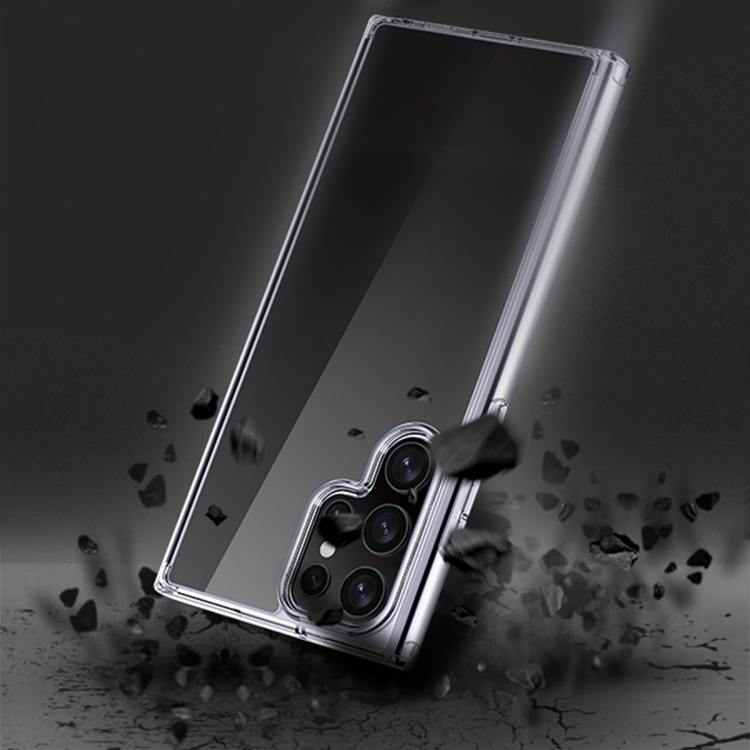 For Samsung Galaxy S22+ 5G Crystal Clear Series PC + TPU Phone Case(Transparent) For Samsung Galaxy S22+ 5G Crystal Clear Series PC + TPU Phone Case(Transparent)
