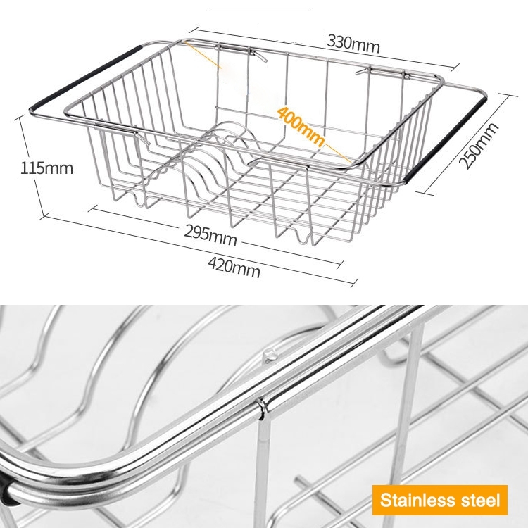 Ensemble De Filtres D'évier De Cuisine À Double Bol Acier Inoxydable 115mm