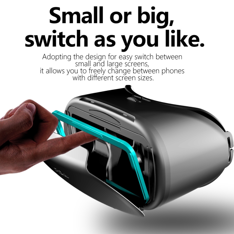 VRG Pro X7 Blu-ray Eye Glass VR VR para teléfonos móviles de 5-7 pulgadas - 2