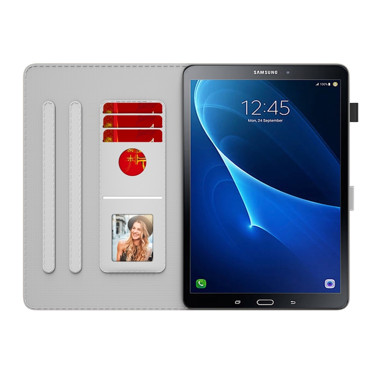 For Samsung Galaxy Tab A 2016/T580/T585 Watercolor Pattern