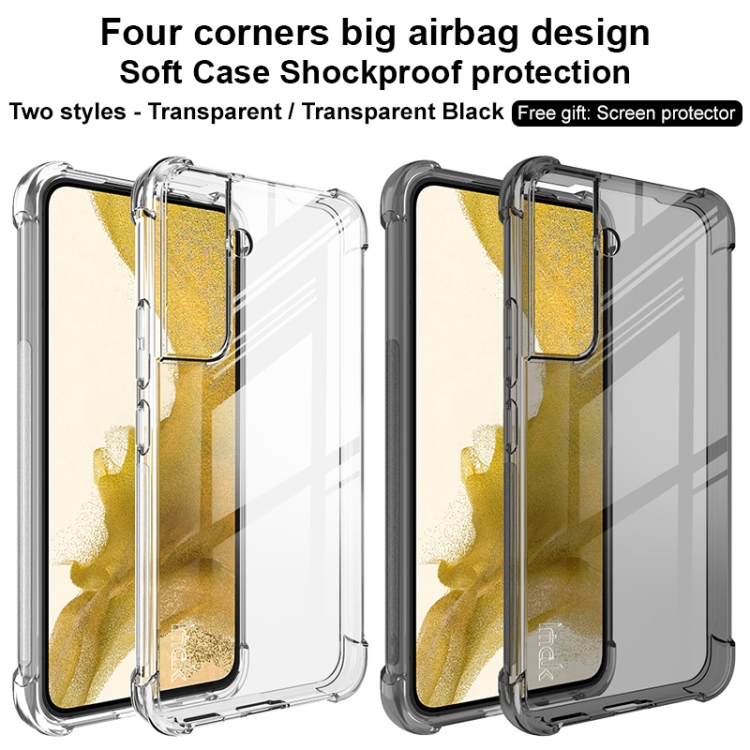 For Samsung Galaxy S22 5G imak TPU Phone Case with Screen Protector(Transparent) For Samsung Galaxy S22 5G imak TPU Phone Case with Screen Protector(Transparent)