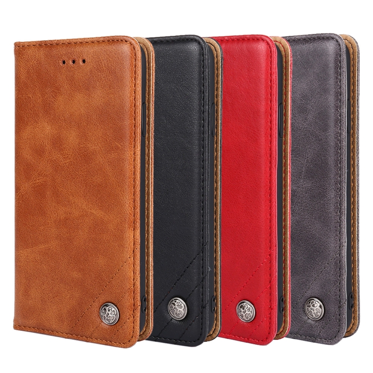 For Samsung Galaxy S21+ 5G Non-Magnetic Retro Texture Leather Phone Case(Grey) For Samsung Galaxy S21+ 5G Non-Magnetic Retro Texture Leather Phone Case(Grey)