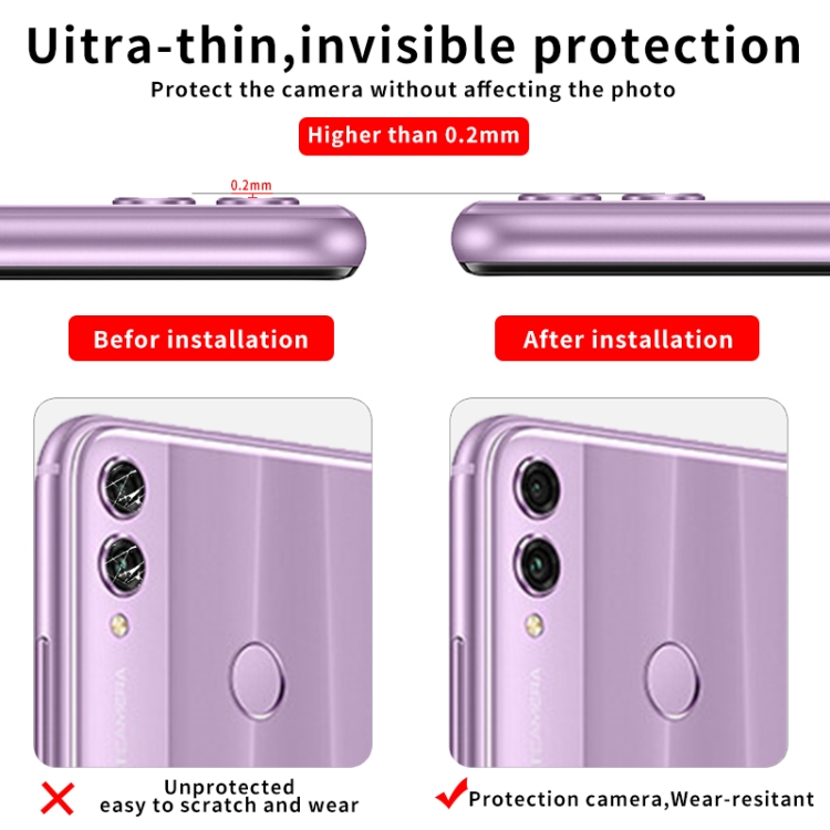 Huawei Honor 9X Lite - Coque Avec Anneau + 2 Films Verre Trempé - Protection Totale écran