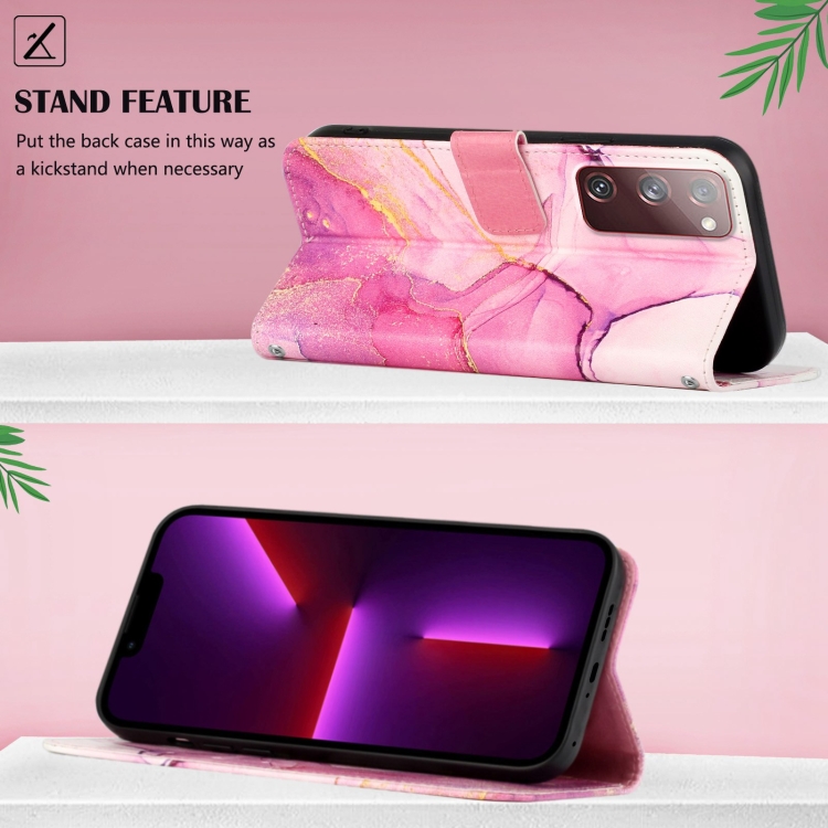 For Samsung Galaxy S20 FE 4G / 5G PT003 Marble Pattern Flip Leather Phone Case(LS001) For Samsung Galaxy S20 FE 4G / 5G PT003 Marble Pattern Flip Leather Phone Case(LS001)