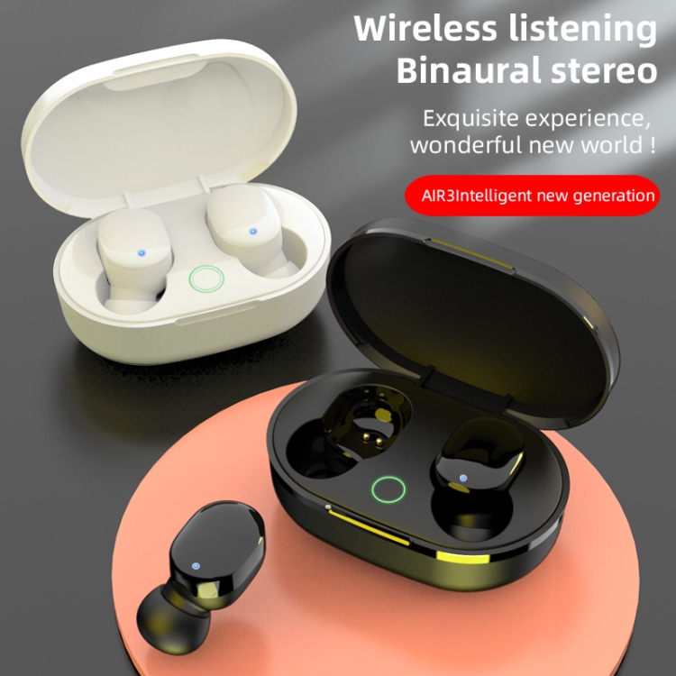 FLOVEME YXF224384 AIR3 TWS Stereo Wireless Bluetooth Earphone(White)