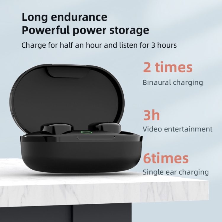 FLOVEME YXF224384 AIR3 TWS Stereo Wireless Bluetooth Earphone(White)