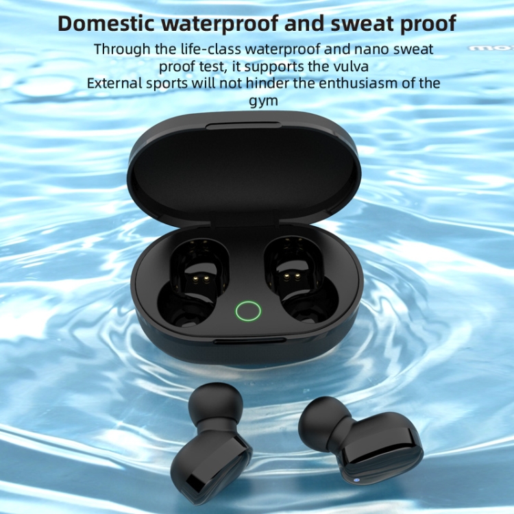 FLOVEME YXF224384 AIR3 TWS Stereo Wireless Bluetooth Earphone(White)