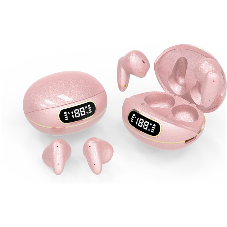 FLOVEME YXF225205 L-03 Stereo Wireless Bluetooth Earphone(Pink)