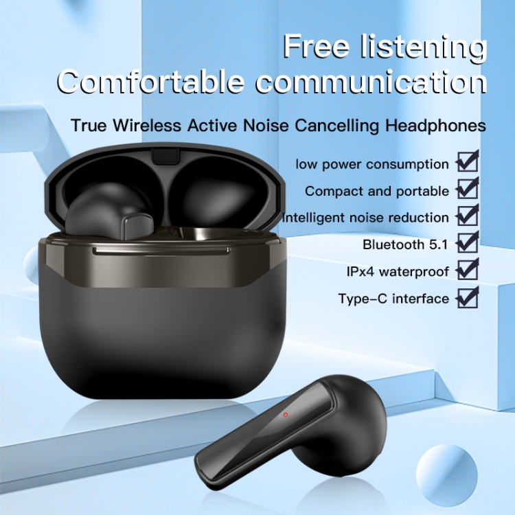 FLOVEME YXF225886 AIR1 TWS Stereo Wireless Bluetooth Earphone(Black) FLOVEME YXF225886 AIR1 TWS Stereo Wireless Bluetooth Earphone(Black)