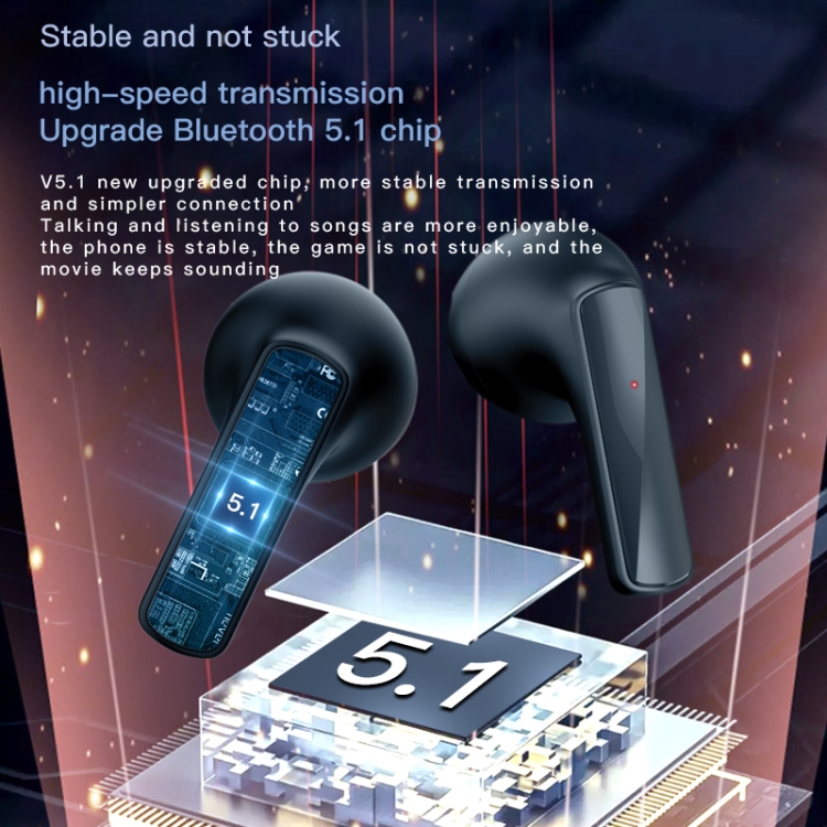FLOVEME YXF225886 AIR1 TWS Stereo Wireless Bluetooth Earphone(Black) FLOVEME YXF225886 AIR1 TWS Stereo Wireless Bluetooth Earphone(Black)