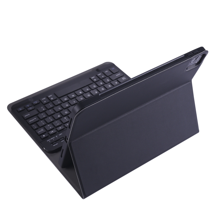 A11B Lambskin Texture Ultra-thin Bluetooth Keyboard Leather Case with Pen Holder For iPad Air 5 2022 / Air 4 2020 10.9 & Pro 11 inch 2021 / 2020 / 2018(Black) A11B Lambskin Texture Ultra-thin Bluetooth Keyboard Leather Case with Pen Holder For iPad Air 5 2022 / Air 4 2020 10.9 & Pro 11 inch 2021 / 2020 / 2018(Black)