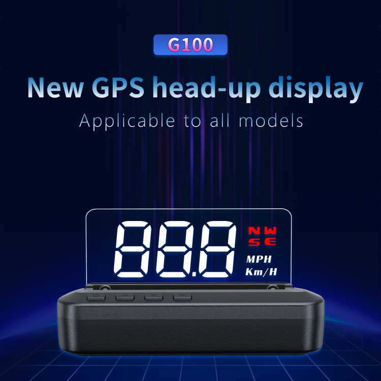 G100 Car HD GPS Pantalla de cabeza Sistema HUD - 2
